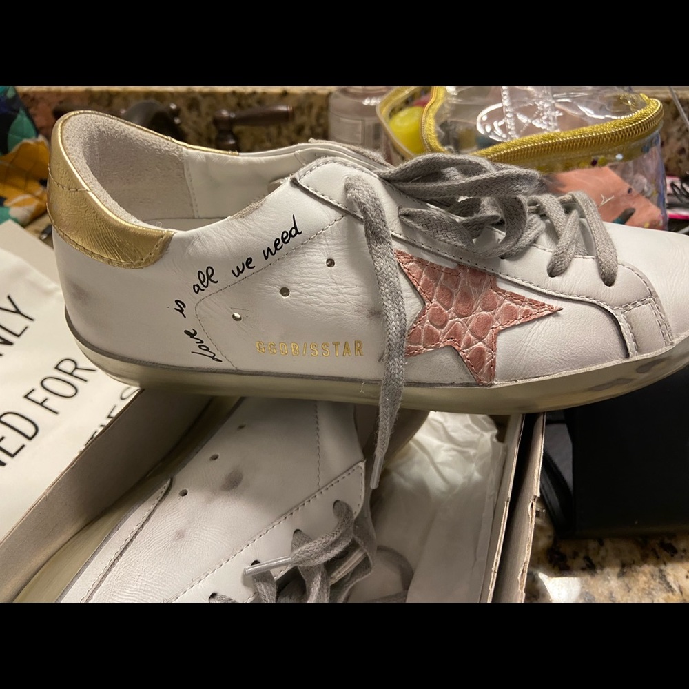 Brand new custom golden goose